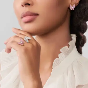 VAN CLEEF RING  Silver S925 VCS49 - صورة 2