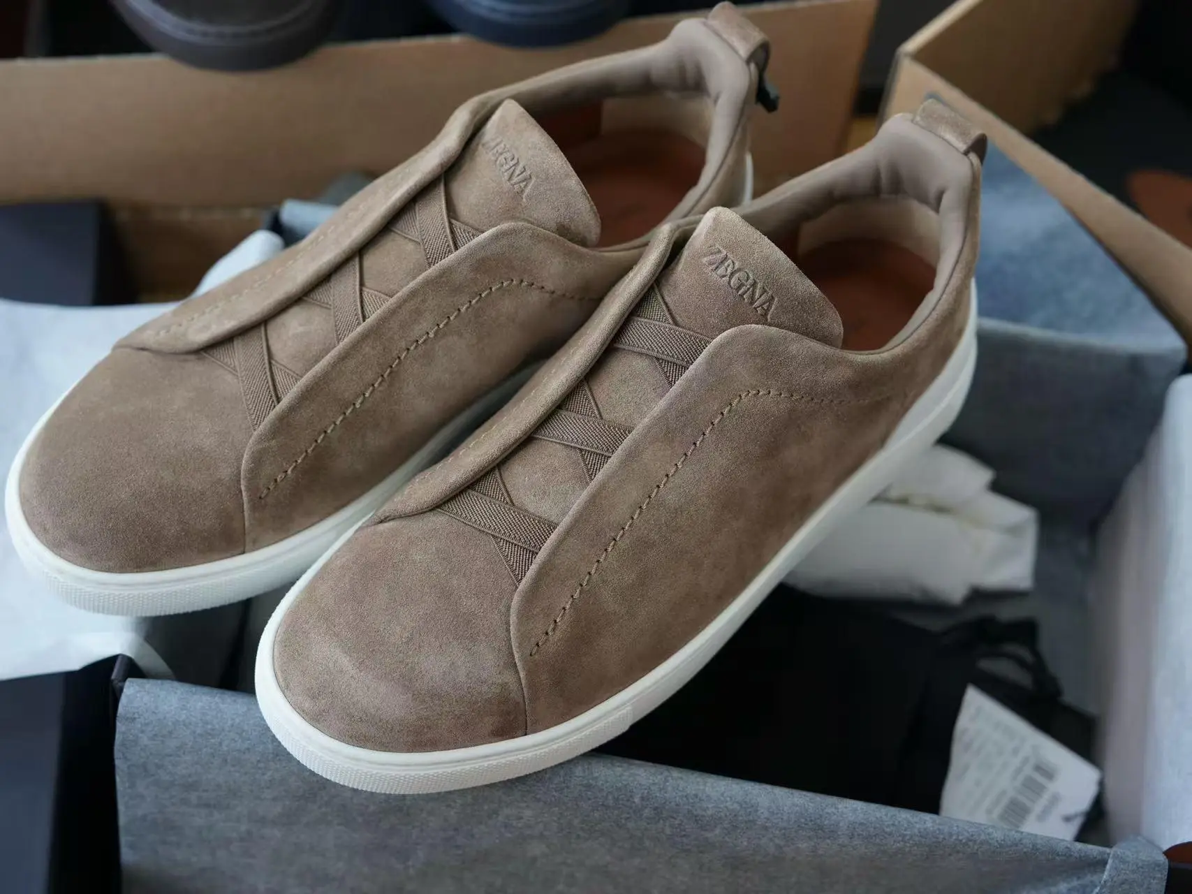 حذاء رجالي ZEGNA عالي الجودة NK3092 - صورة 2
