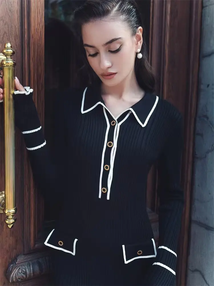 فستان  محبوك ضيق - صورة 2