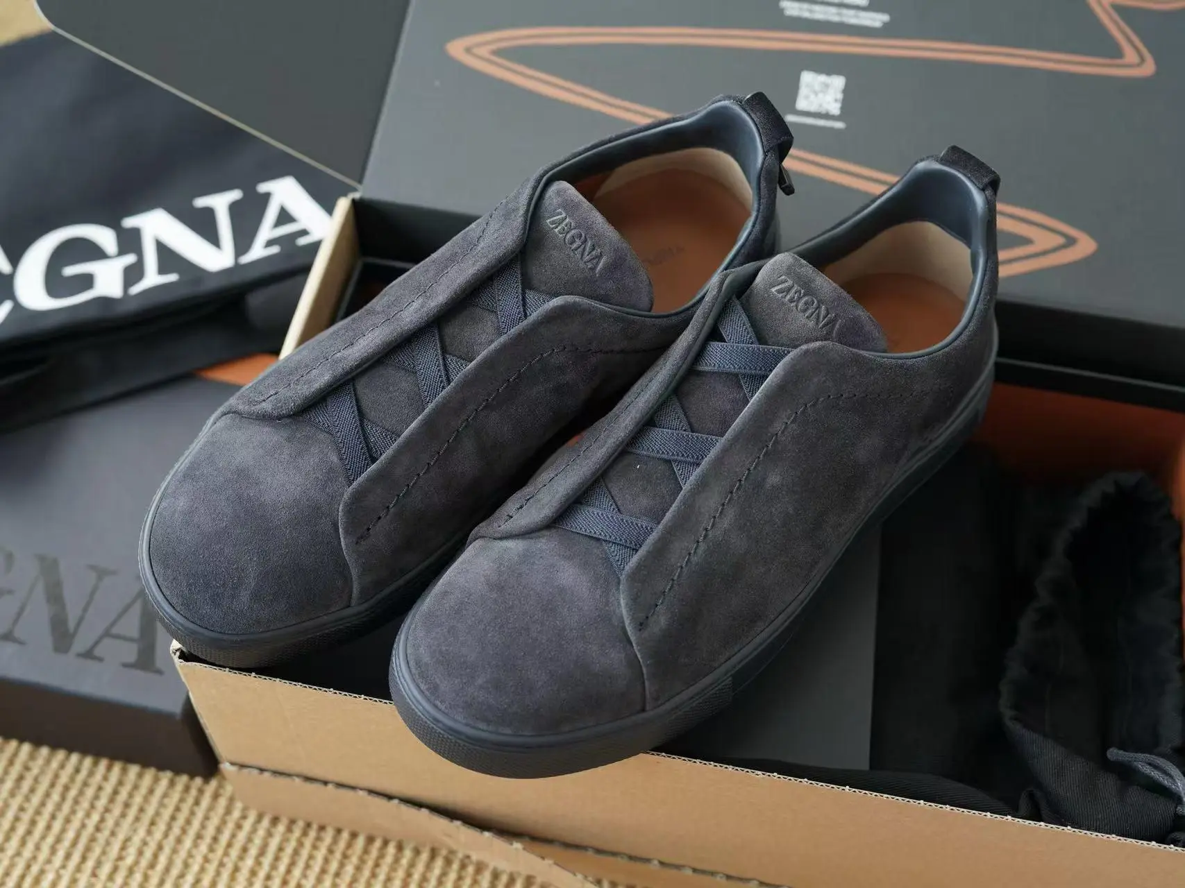 حذاء رجالي ZEGNA عالي الجودة NK3093 - صورة 2