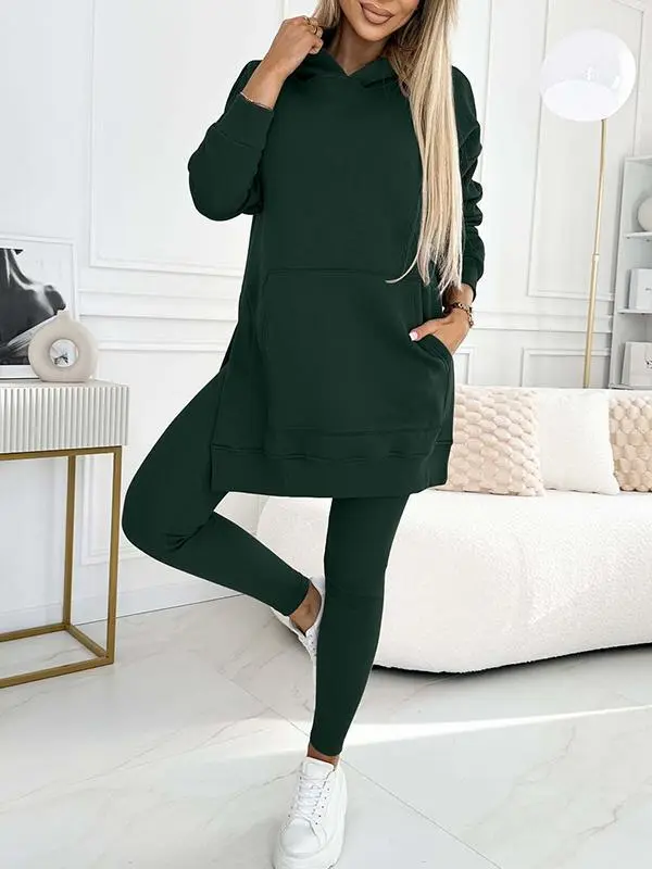 طقم هودي بقبعة وبنطال - صورة 5