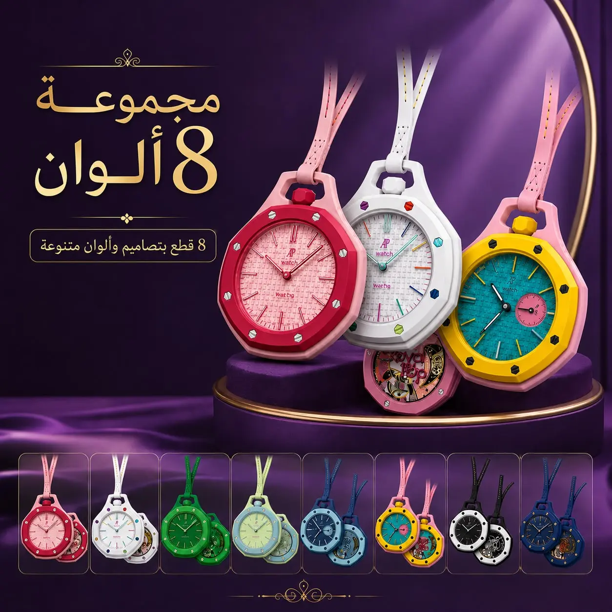 مجموعة كاملة 8 ساعات - صورة 1