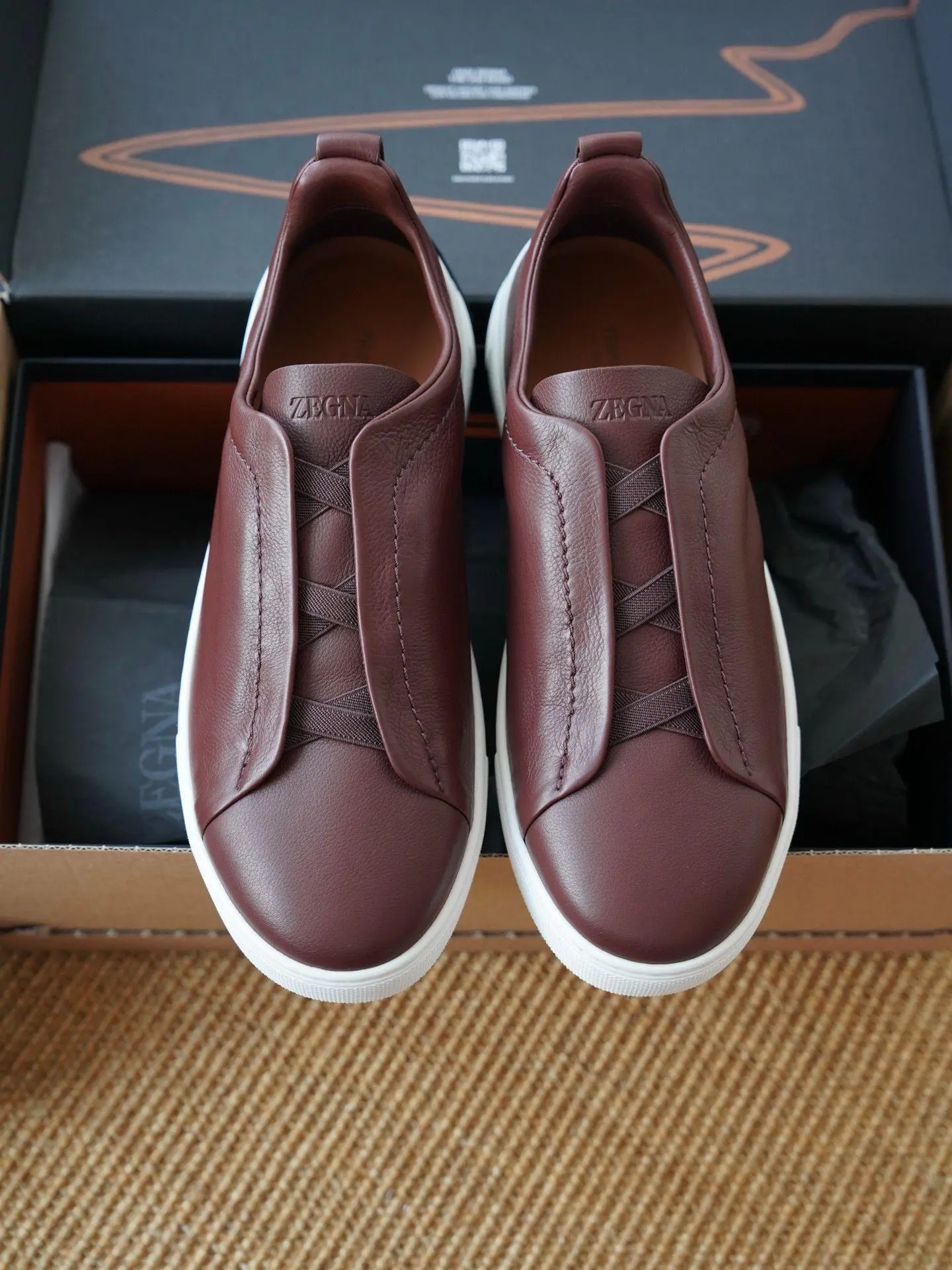 حذاء رجالي ZEGNA عالي الجودة NK3096 - صورة 1
