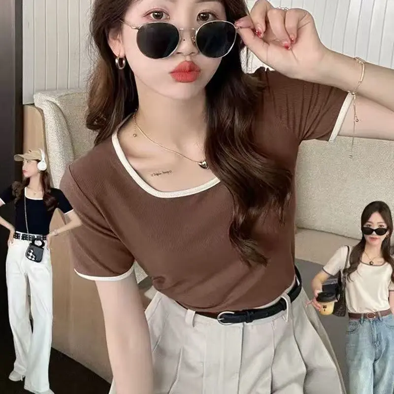 توب أساسي ضيق يُبرز النحافة - صورة 2