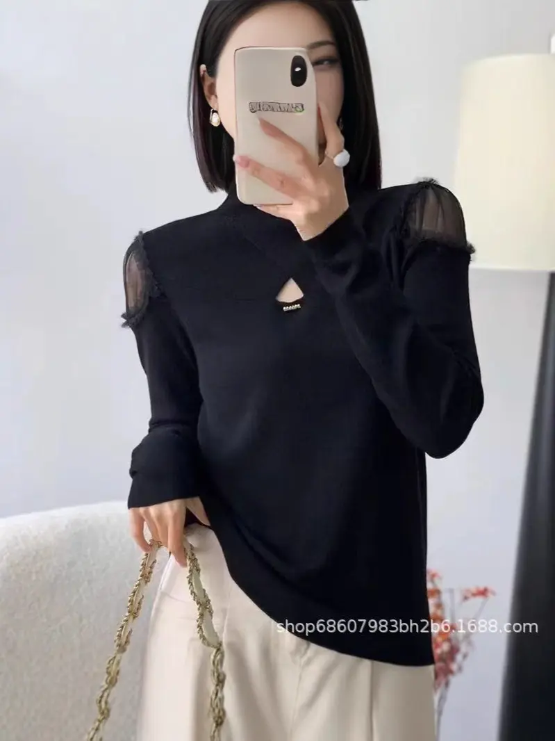 كنزة صوف ناعمة أنيقة - صورة 1
