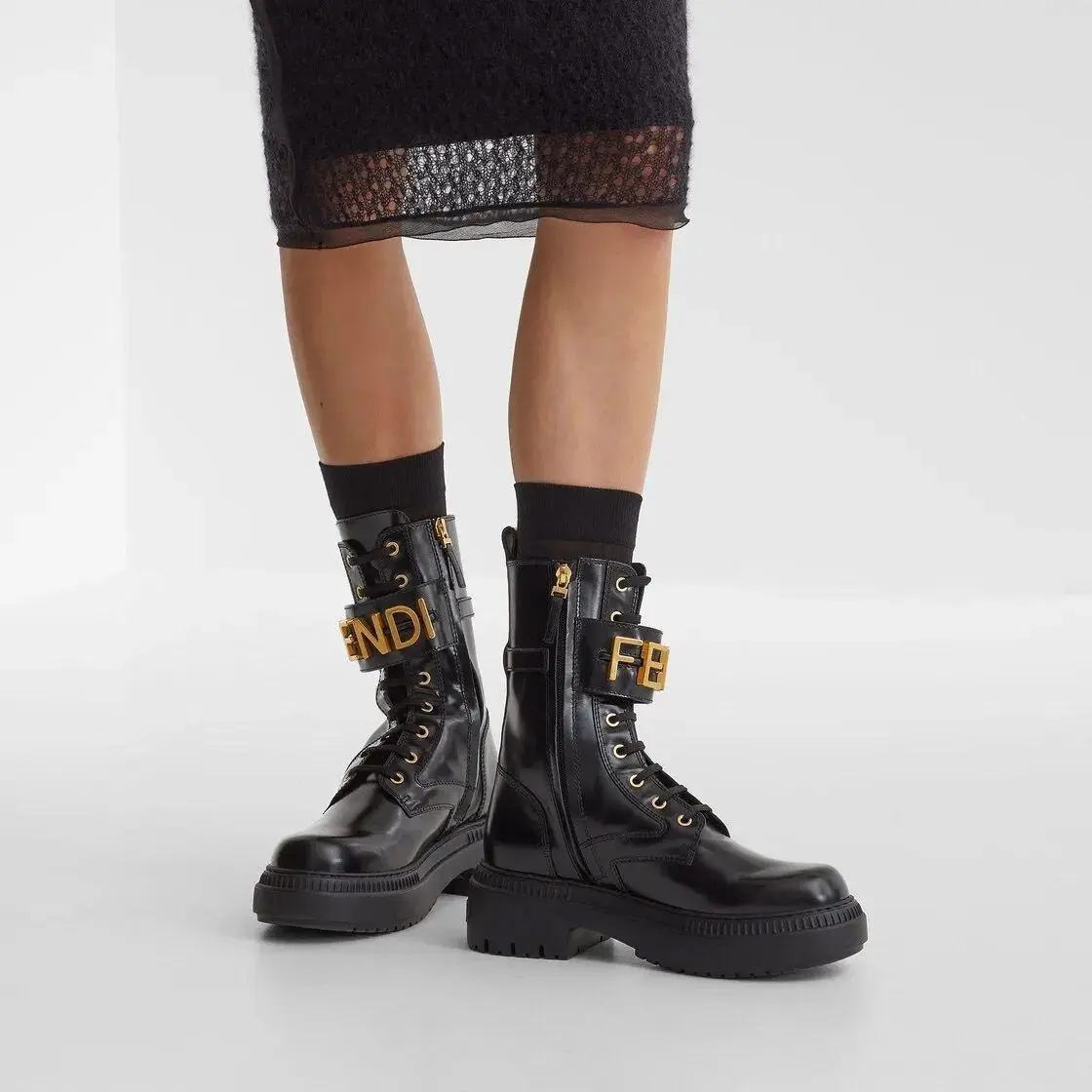 FENDI Women's Shoes NK193 - صورة 4