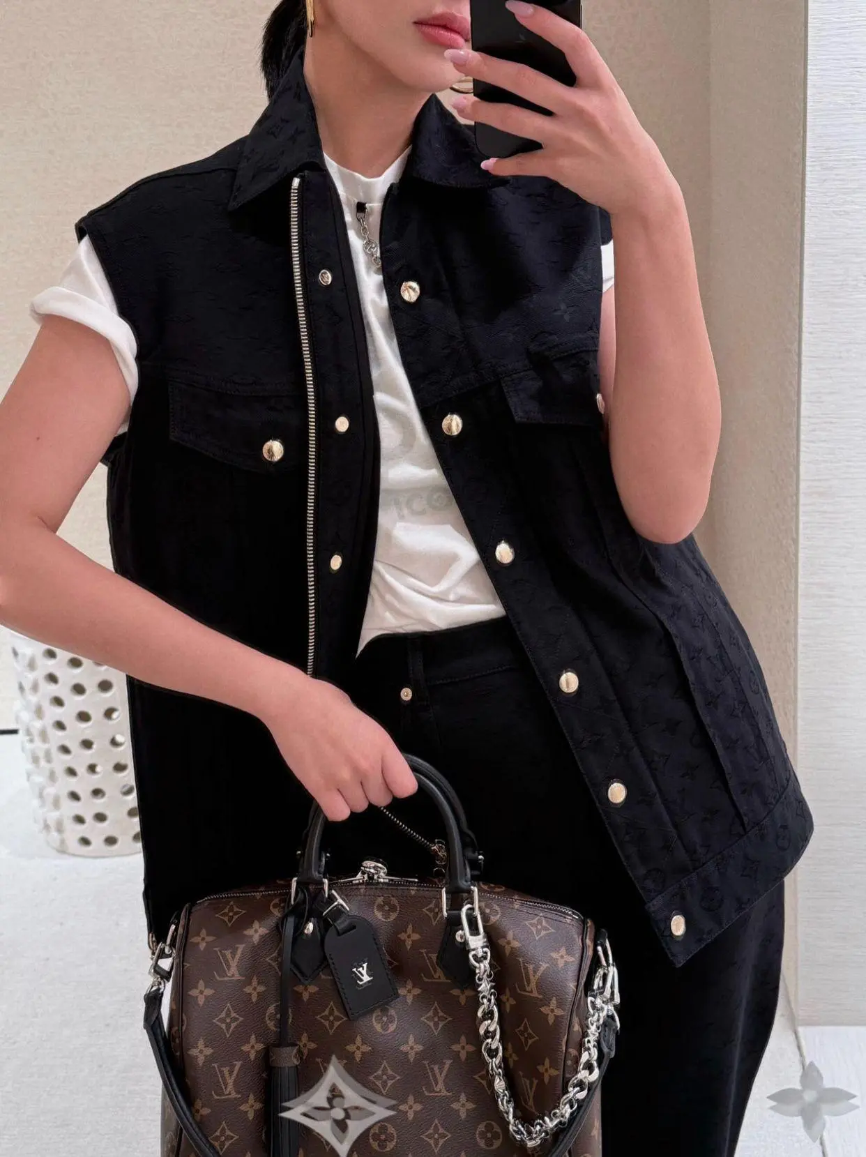 LV حقيبة رجالية 21*17*30 سم LBM008 - صورة 3