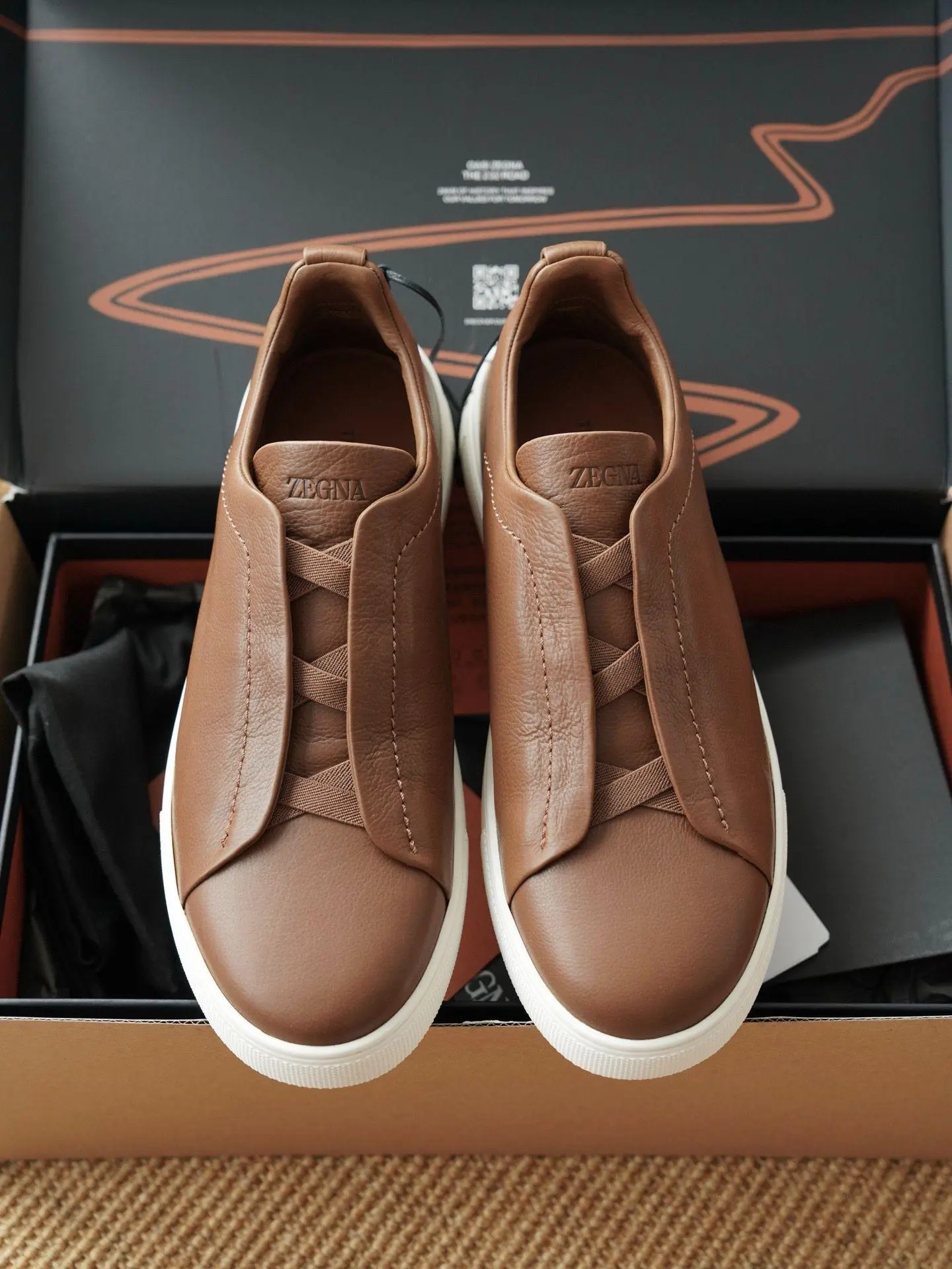 حذاء رجالي ZEGNA عالي الجودة NK3098 - صورة 1