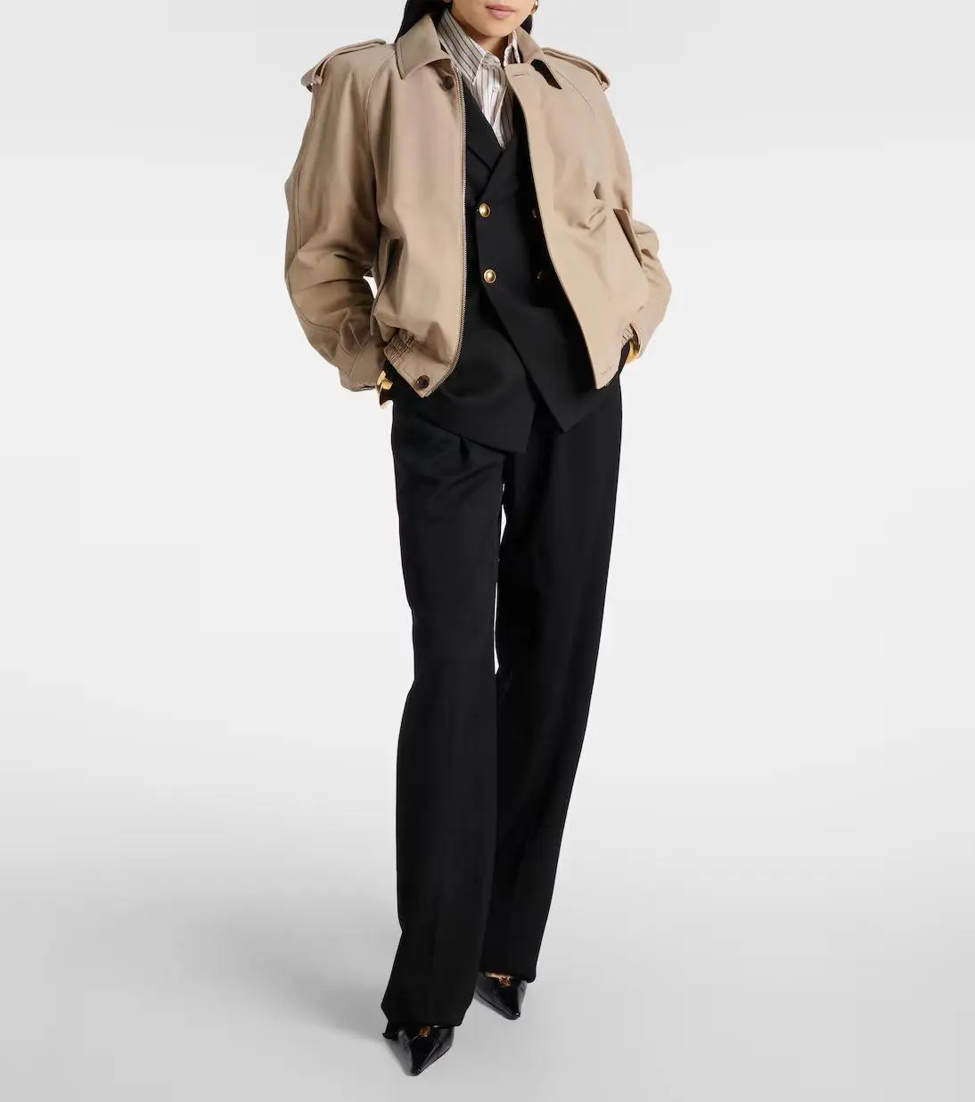 YSL كعب 9 سم NK487 - صورة 3
