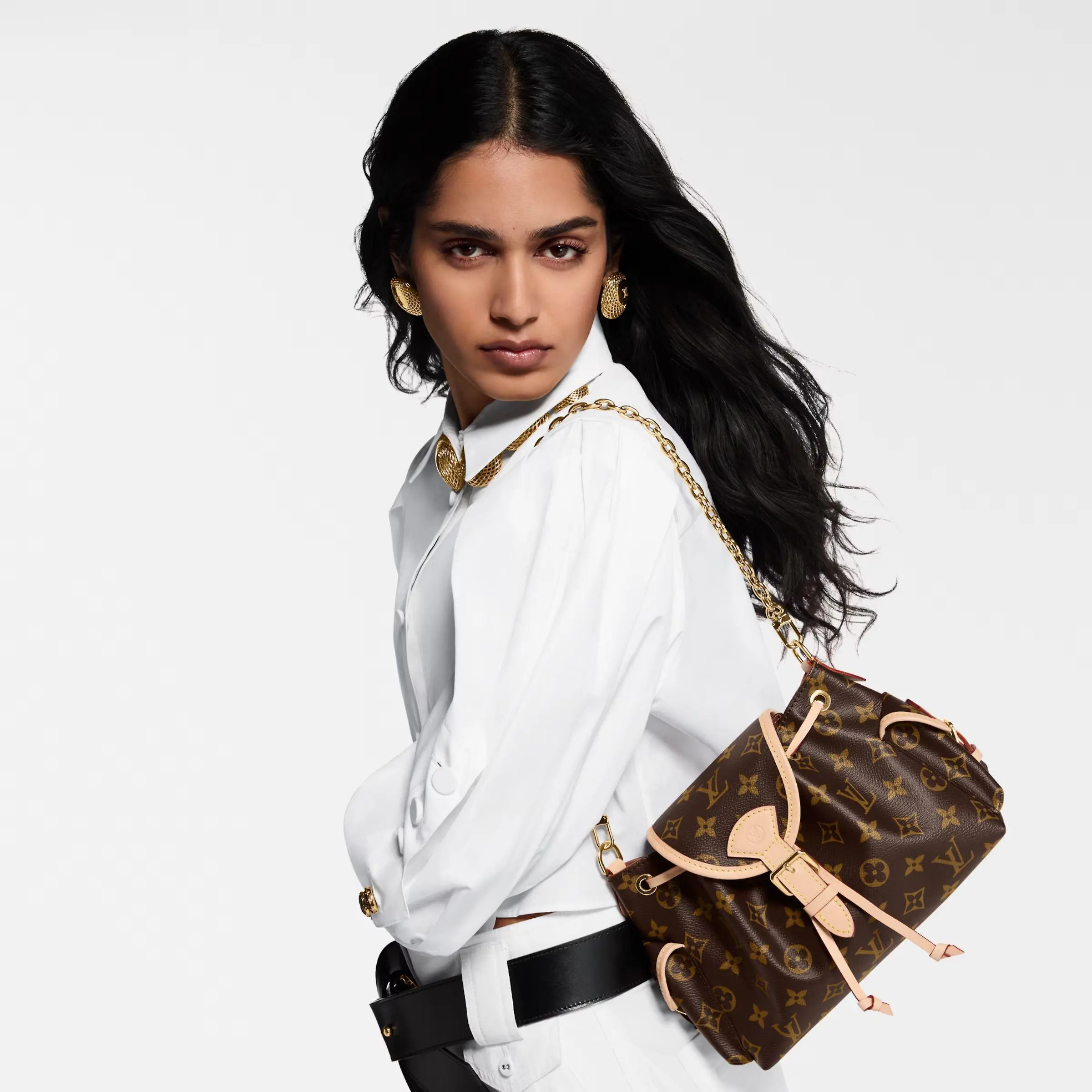 شنط LV مقاس 17*12*27 سم LB158 - صورة 3